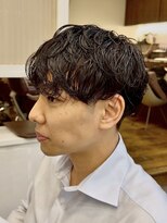 ボタンヘアー 日吉(BoTaN HAIR)&nbsp;マッシュパーマ/ニュアンスマッシュ/韓国マッシュ/メンズパーマ