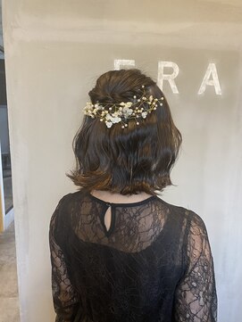 フレーム なんば店(FRAME) ▽ハーフアップ