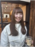 顔まわりレイヤーがポイント♪