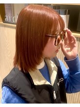 アーカイブ(archive) 高校卒業カラー!春オレンジベージュ♪/1ブリーチ/ダブルカラー