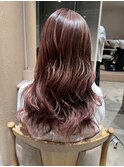 大船ダブルカラーデザインカラーブリーチカラーインナーカラー