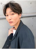 #くせ毛風パーマ#カジュアル#ナチュラル#韓国#センターパート