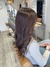 【デザインカット＋フルカラー＋質感アップトリートメント+炭酸泉】　荻窪