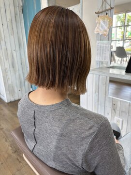 コクア ヘアーデザイン(kokua hair design) 切りっぱなしボブ