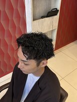 アース 天童店(HAIR&MAKE EARTH)&nbsp;波巻きパーマ