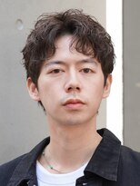フィフス 大分(fifth)&nbsp;大分ルーズパーマメンズカットルーズショートツーブロックゆるめ
