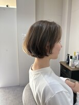 ナンバーフォーナチュラル(NO4 natural)&nbsp;68. ひし形ボブ/透明感ベージュ/似合わせ/ツヤ感/垢抜け