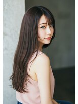 エクラート イーリス 高田馬場店(ECLART IriS)&nbsp;自然に流れるダークブラウンロング