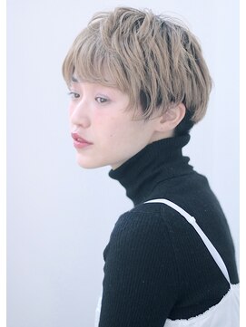 ヴィジョン(VISION) 外国人風透け感ベージュブラントショート