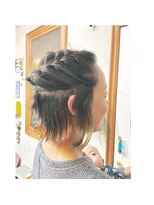 ポルタカリーナサロン(PORTA CARINA SALON)&nbsp;編み込みアレンジ