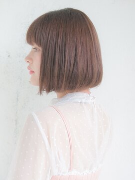 リリアン 青山(relian) ワンレンボブのまんまるストレート☆relian青山