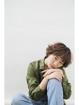 カッファ 東銀座(CUFFA) 【CUFFA】ショート パーマ 大人カジュアル 東銀座【カッファ】