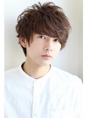【DUNO三ノ宮】メンズパーマ×フェザーマッシュ