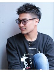 【IRIE HAIR赤坂】ワイルドツーブロック×ショート