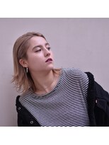 エイチ(H eitf) 【エイチ原宿/GAKU】 無造作カール/デザインカラー