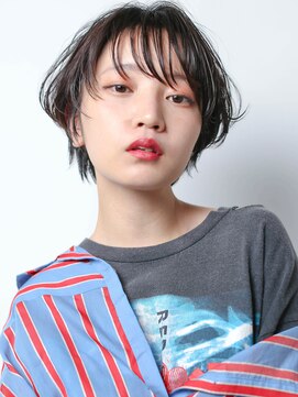 テトヘアー(teto hair) short(マッシュショート、マッシュウルフ、黒髪)