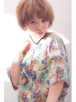 アドラーブル けやき通り店(adorable)&nbsp;ニュアンスパーマショート【イルミナカラー/髪質改善】