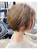 ［Gigi代々木］ナチュラルショートボブ