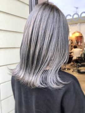 ヘア メイク ココ(hair make coco) ブリーチ＋アッシュベージュ♪