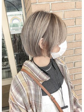 サロンドミルク 溝の口店(salon de MiLK) 簡単スタイリングの時短ショートボブ