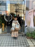 七五三 男の子5歳 袴着付け