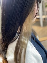 ツムグ 代官山店(TUMUGU) 大人可愛いビビッドカラー/インナーカラーグレージュ/白髪ぼかし