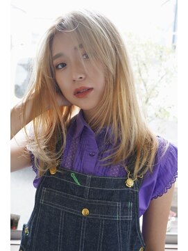 ヤマミチ(yama mitti) 【yama mitti】ロングレイヤーウルフ