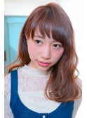 短め前髪でゆるふわヘア【1001mille】