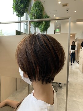 アドラーブル 長岡リバーサイド千秋店(adorable) 大人可愛い丸みショート　10代　20代　30代