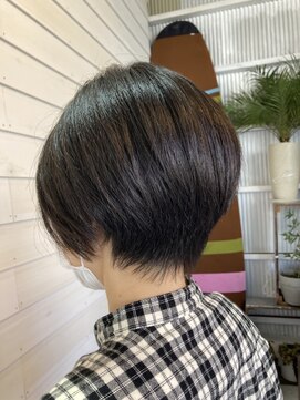 ラコスタ(LaCosTa) 襟足スッキリ大人キレイなまるみショート30代40代50代