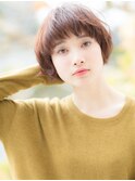 +animoせんげん台+デザインカラー×オン眉フレンチカジュアル♪T