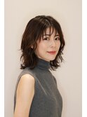 ミディアムウルフ　30代/40代/50代