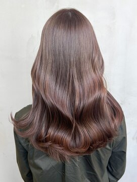 アルバム 渋谷パルコ(ALBUM) ウォームブラウン_グレージュカラーボブウルフ_ba392931