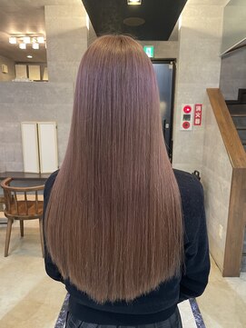 ブレイブ ヘアデザイン(BRaeVE hair design) ☆ピンクブラウン☆