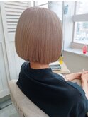 ダメージレスシアベージュ×ボブヘア☆