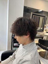 アイズ 海老名(AIZU) 波巻きスパイラルパーマ ニュアンスパーマ メンズパーマ