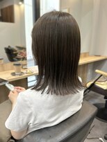 ノイ(noi.) 【noi.】切りっぱなし外はねミディ