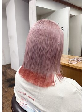 リリス(Ryllis) ペールピンク×オレンジ　テールカラー