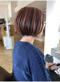 大人可愛い20代30代40代50代60代ショートボブ/大分/別府