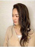 コントラスト細めホワイトハイライト_kaori