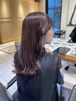 ガリカ 渋谷(Gallica)&nbsp;【mami】ゆる巻きセミロング x ラベンダーグレー/ブリーチなし