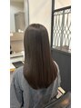 ヘアアンドメイク 心座(hair&make)&nbsp;僕の透明感カラーは8トーンでも色味を深く入れるので綺麗な発色