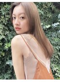 透明感ベージュカラー