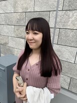 クス(KUsU)&nbsp;切りっぱなしロング