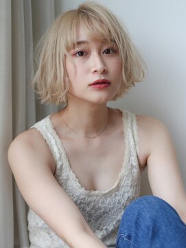 マイラ 銀座(myla) イメチェンこなれミディ20代30代アンブレラカラーウェーブパーマ