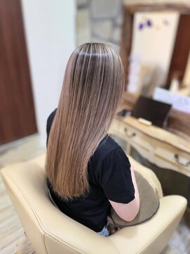 アナザースカイ (another sky) ☆シャドールーツ/グレージュ/ロング　20代30代40代