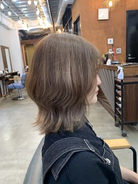 ヘアメイク デザート(HAIR MAKE DESART) 佐藤洋一【ナチュラルマッシュウルフ×ナチュラルハイライト】