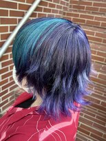 マエストロ(Maestro)&nbsp;☆☆バイオレットとミントブルーのショートウルフ！