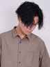 【メンズ】メンズカット＋波巻きパーマ＋トリートメント　#天神#赤坂#理容室