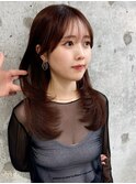 メルティカラー×ウェーブミディアム[似合わせカット/韓国]